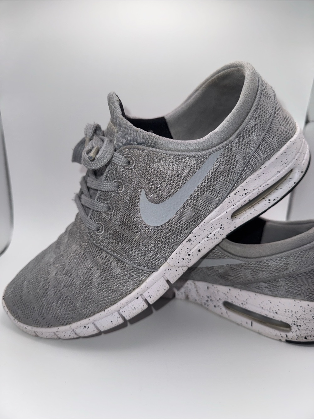 Nike Stefan Janoski Jacquard Gray Shoes Men’s 8.5